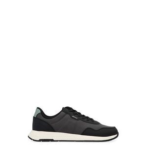 BOSS Men's Mixed-Material Runner Sneakers Men BLACK